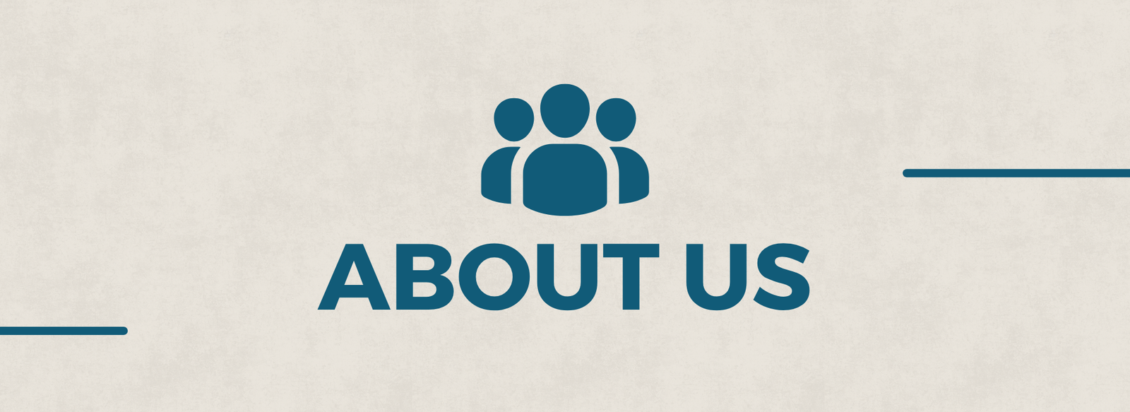 about us banner